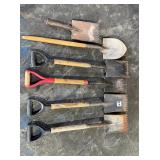 (6) Roofing Tear Off Shovels