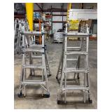 Werner Multi-Position Pro 17' Aluminum Folding...