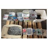 Large Lot of Roofing & Construction Fasteners