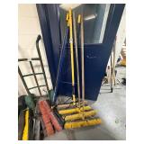 Commercial Push Broom & Pole Lot