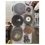 Assorted Saw Blades & Cut Off Wheels 35+