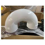 2 in. PVC DWV Hub x Hub P-Trap Fitting