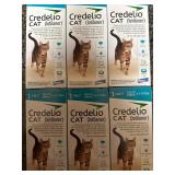 (6 pack) Credelio Cat Flea & Tick Infestation Prev