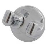 Manufacturer Varies Bathroom Hook,Zinc,Polished,2