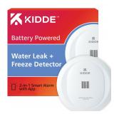 Kidde Wi-Fi Smart Water Leak Detector Plus Freeze