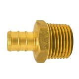 Apollo 1/2 in. PEX Barb in to X 1/2 in. D MPT Bras