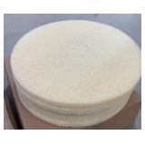 5 pack white super polish platinum 17 floor pads