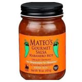 Mateo's Gourmet Habanero Hot Salsa - Case of 6 - 1