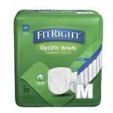 6 Packs of 20 FitRight OptiFit Briefs, Ultra Absor