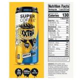 12 pack Super Coffee XXTRA Vanilla Iced Coffee, 15
