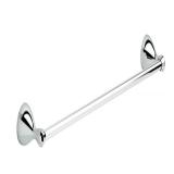 Delta Foundations Chrome Silver Towel Bar 24 in. L