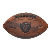 Wilson Oakland Raiders Throwback Youth-Sized Footb