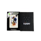 Zippo lighter skull print design