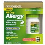 14 Bottles Good Sense All Day Allergy, Cetirizine