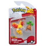 POKEMON Battle Figure Fennekin and BONSLY