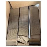 Large lot of cardboard sleeves for coffee cups
