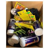 Monster value box air fresheners, wipes, shirts, a