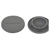 4- Le Creuset Silicone Mill Caps, 2 1/2', Oyster