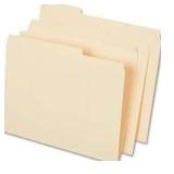 500 Pack Universal Top Tab File Folders