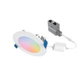 Halo RGB 4 in. W LED Smart-Enabled Canless Recesse