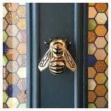 Bumblebee Door Knocker - Handmade Brass Bee Door K