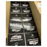 Case of 10 black soap dispensers, 800ml