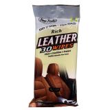 Four peaks leather wipes, 30 ct