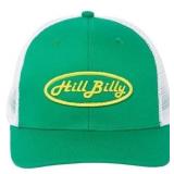 Hillbilly Green And White Snapback Hat