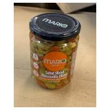 CASE OF 12 Mario salad sliced manzanilla olives