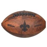NFL New Orleans Saints 9' Vintage Football