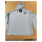 Men s medium blue caterpillar hoodie