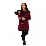 Leveret Girls and Doll Cotton Dress Plaid, size 10
