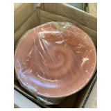 3 cases of 12 Steelite craft terracotta bowls, 10