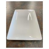 Five cases of 6 Steelite rectangle plates, 10  x 6