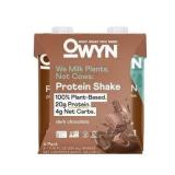 Case of 12 bottles OWYN Protein Shake - Dark Choco
