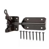Black Heavy-Duty Gate Latch (no screws included)