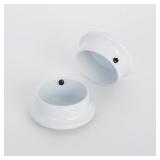 1-5/16 in. Heavy-Duty Decorative White Closet Pole