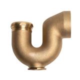 NY Code 1-1/2 in. Brass Unfinished Cast Sink Drain