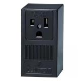 50 Amp Double Pole Single Outlet, Black 5378-P00