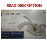 Glacier Bay Builders 4 in. Centerset Low-Arc Bathr