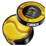 5 PACK Golden Glow Under Eye Patches - 60Pcs