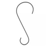 12 in. Rust-Resistant Metal Hook for Hanging Bird