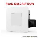 110 CFM Ceiling/Wall Mount Easy Roomside Installat