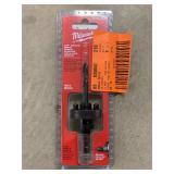 Milwaukee 3/8 in. Quick Change Large Hole Saw Arbo