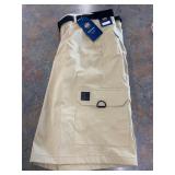 Buffalo cargo shorts with belt, size 40
