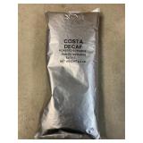 Costa coffee bag, decaf, 2.2 lb