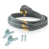 Everbilt 4 ft. 6/8 3-Wire Electric Range Plug