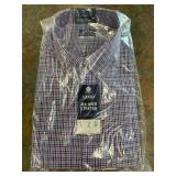 Izod regular fit all-over stretch dress shirt, XXL