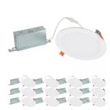 HLBSL 6 in. Canless Integrated LED, 600 Lumens, 5C