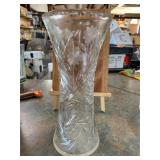 12 Inch Large Crystal Vase